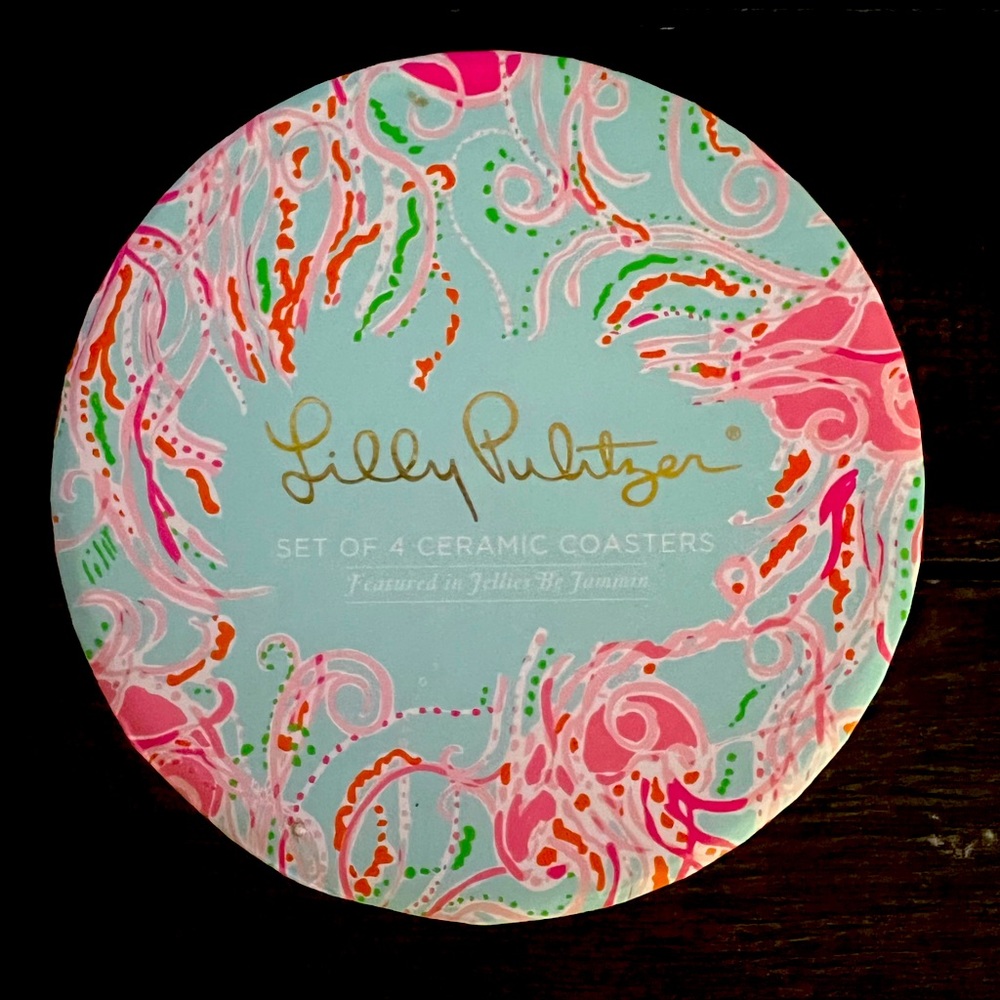 Lilly Pulitzer Ceramic Coasters